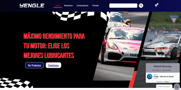 Diseño web y desarrollo de tiendas online modernas con enfoque en rendimiento y ventas – YENGLE